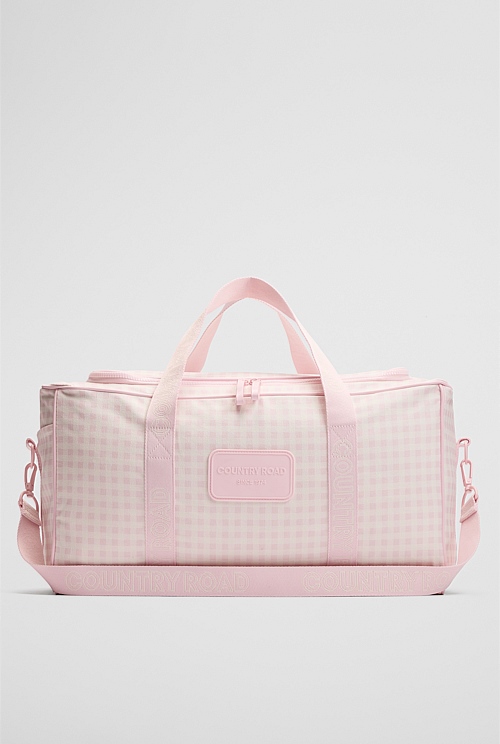 Gingham Weekender