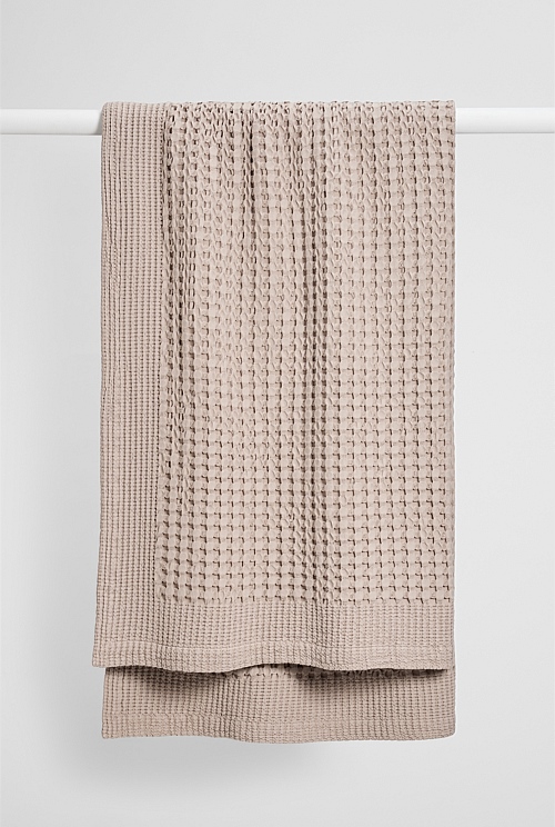 Eden Waffle Throw