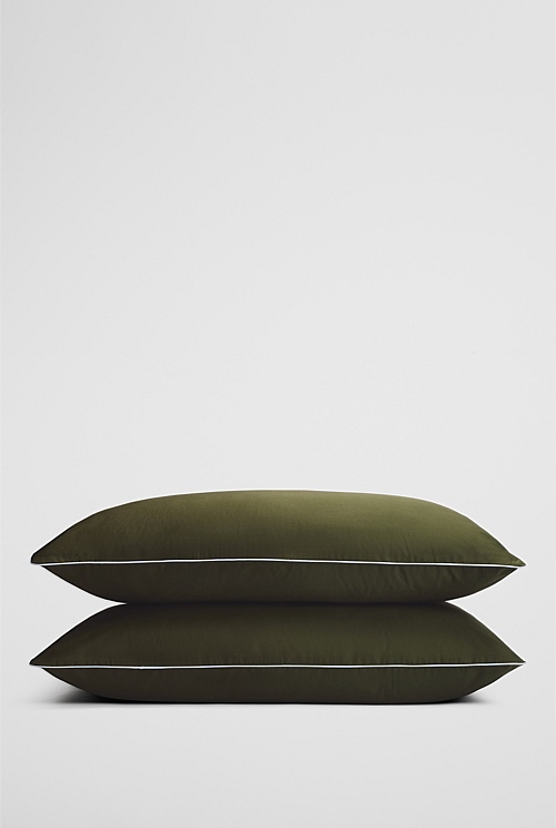 Dita Organically Grown Cotton King Pillowcase Pair