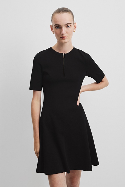 Compact Knit Mini Dress Compact Knit Mini Dress
