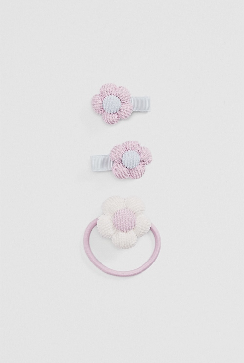 Flower Hair Pack of 3