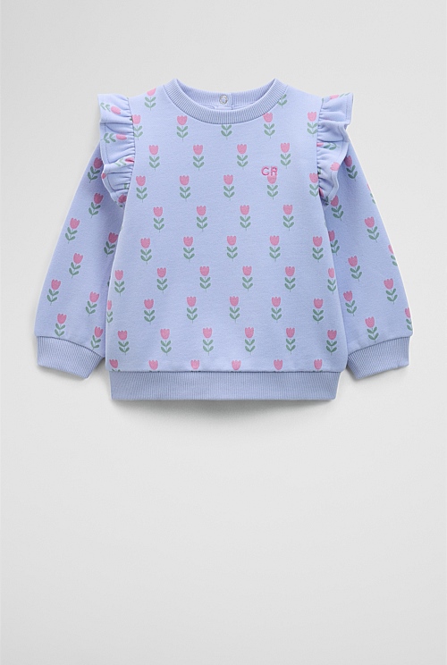 Frill Logo Sweat