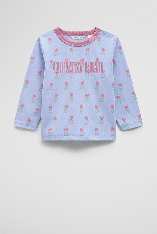 Australian Cotton Long Sleeve Heritage T-Shirt