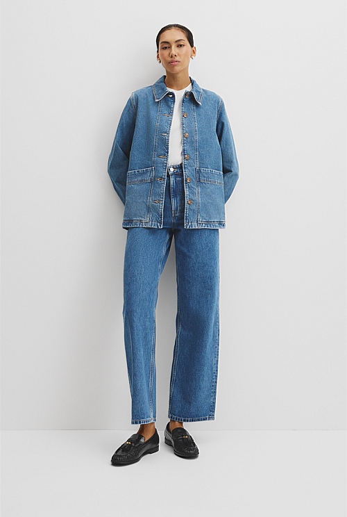 Denim Shacket