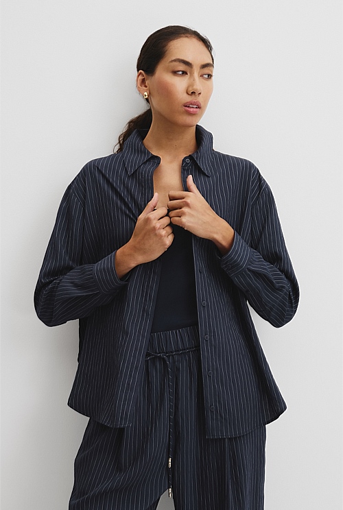 Pinstripe Shirt Pinstripe Shirt