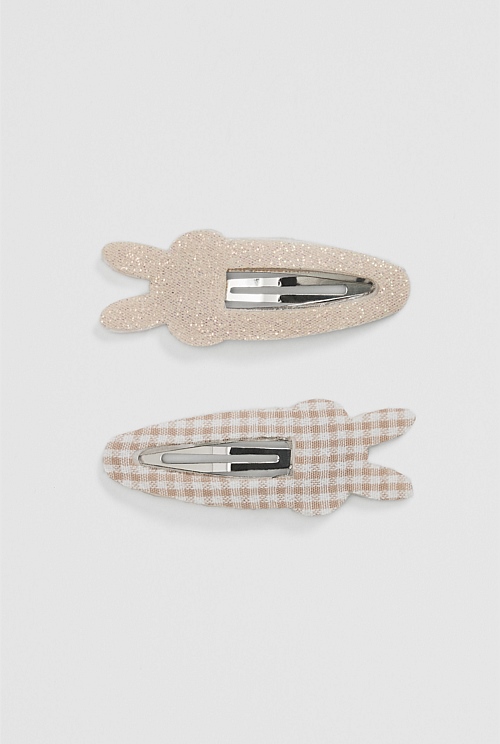 Bunny Hair Clips