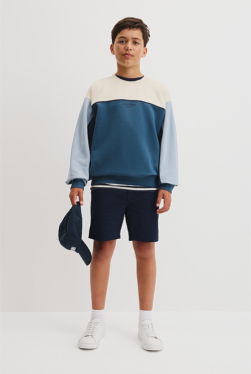 Teen Spliced Sweat