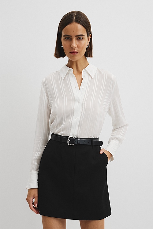 Self Stripe Shirt