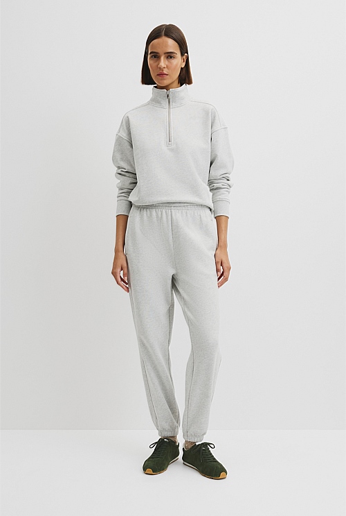 Australian Good Earth Cotton Cuffed Track Pant