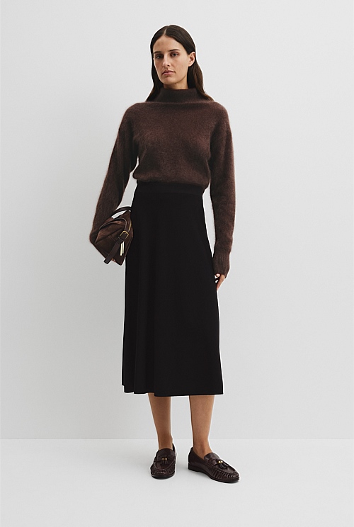 Compact Knit Skirt Compact Knit Skirt