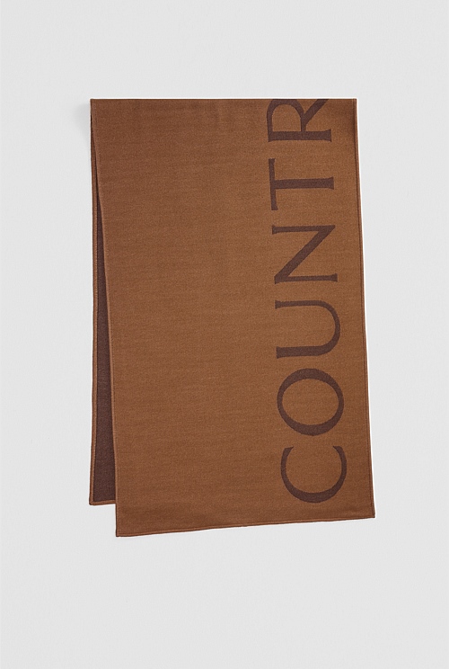 Branded Logo Scarf