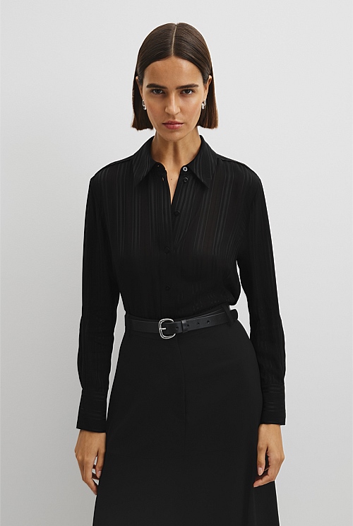 Self Stripe Shirt