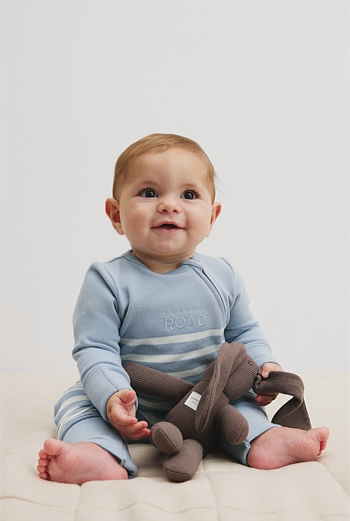 Cotton Logo Zip Jumpsuit