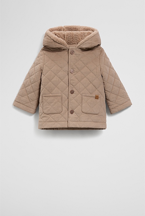 Quilted Cord Jacket