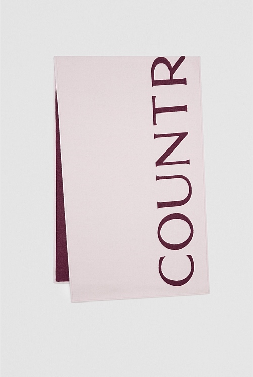 Branded Logo Scarf
