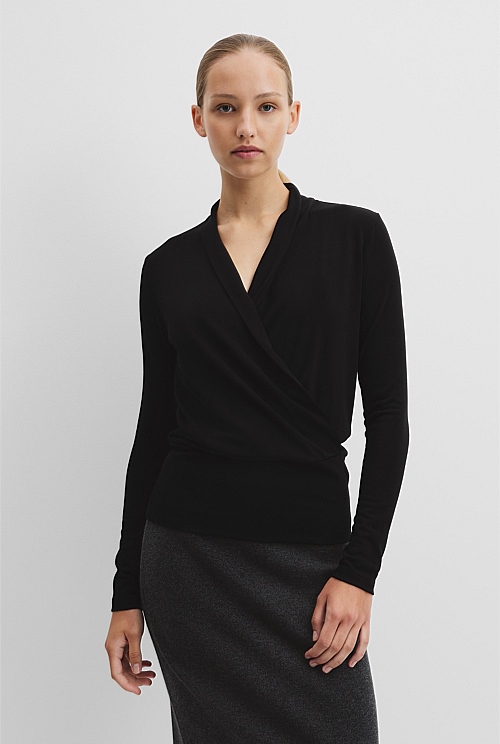 Cowl Neck Top