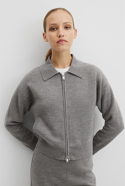 Lounge Zip Knit