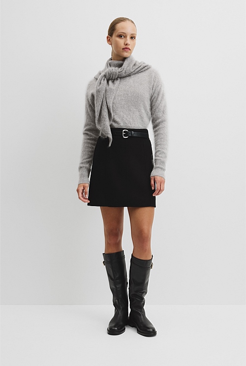 Soft Mini Skirt