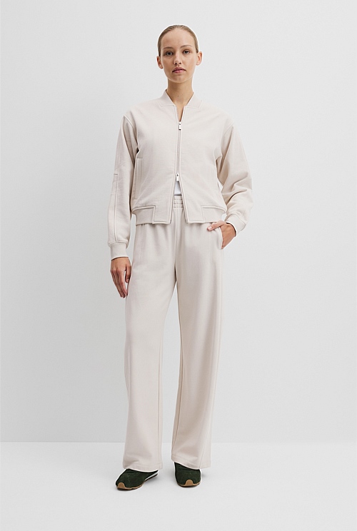 Barrel Leg Track Pant