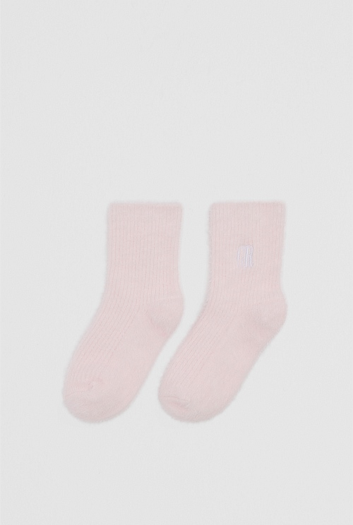 Country Road Fluffy Sock