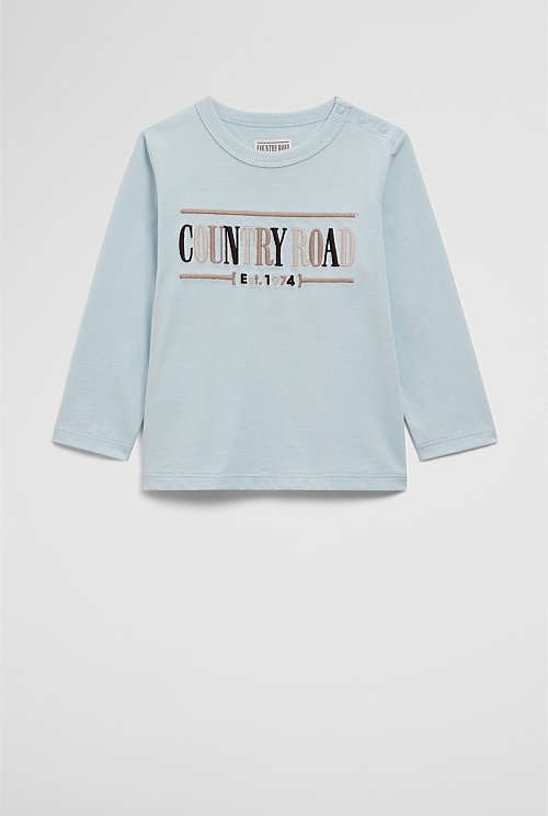 Australian Cotton Long Sleeve Heritage T-Shirt
