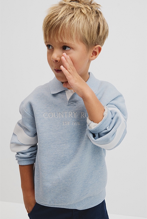 Organically Grown Cotton Collared Sweat Organically Grown Cotton Collared Sweat