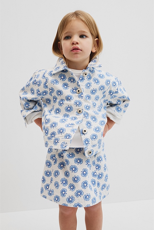 Printed Denim Jacket Printed Denim Jacket