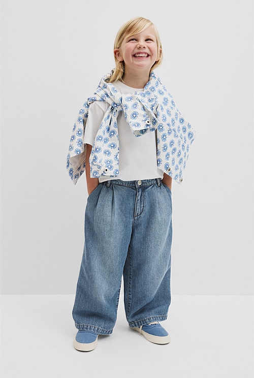 Pleated Jean