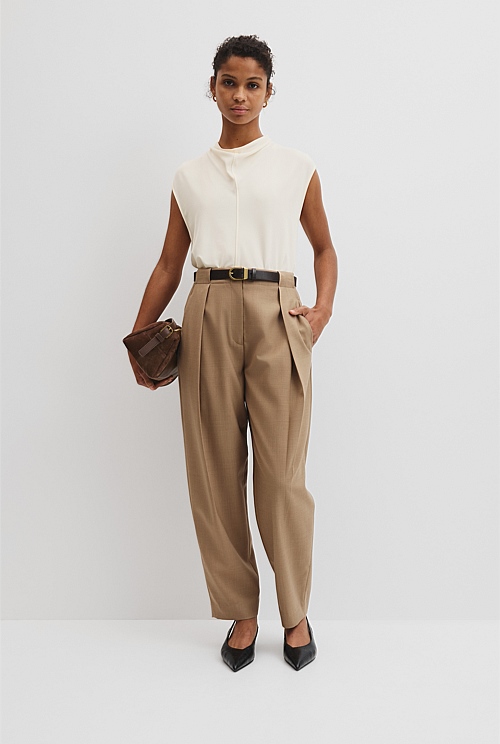 Tailored Barrel Pant Tailored Barrel Pant