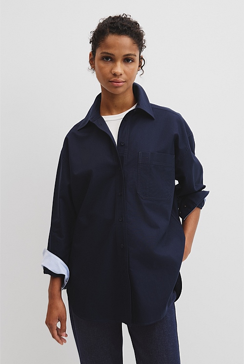 Oversize Oxford Shirt Oversize Oxford Shirt