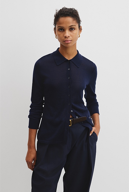 Long Sleeve Knit Shirt Long Sleeve Knit Shirt
