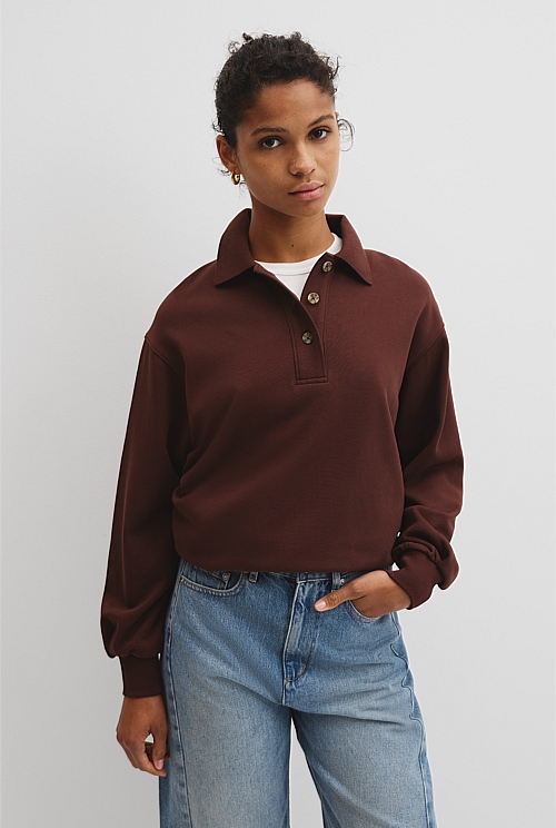 Australian Cotton Polo Sweat Australian Cotton Polo Sweat