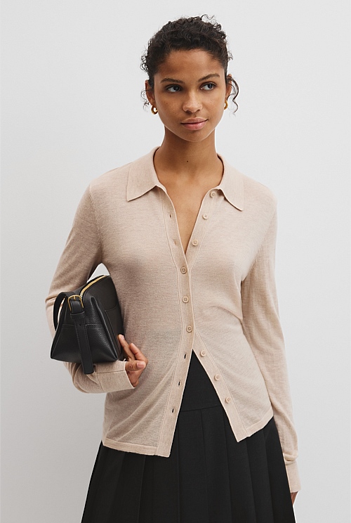 Long Sleeve Knit Shirt Long Sleeve Knit Shirt