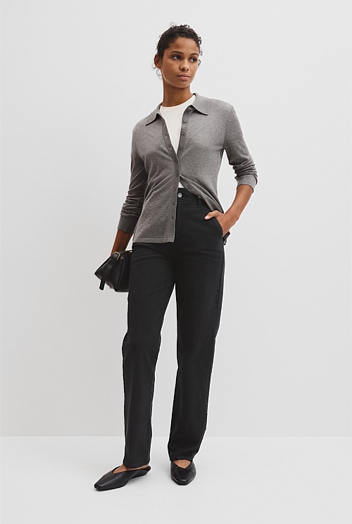 Refined High Rise Slim Jean