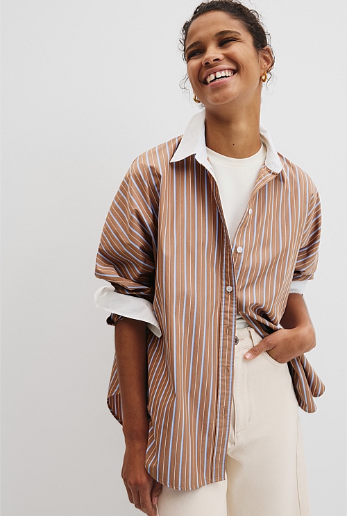 Dolman Striped Shirt Dolman Striped Shirt