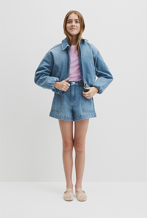 Teen Denim Short Teen Denim Short