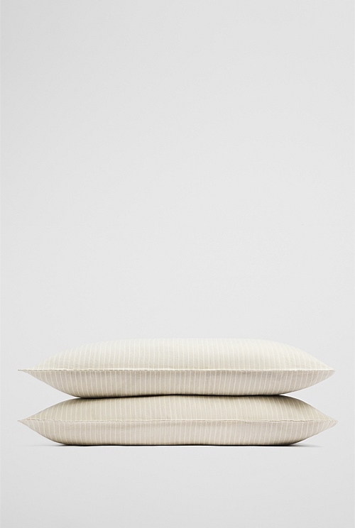 Skye Linen Standard Pillowcase Pair Skye Linen Standard Pillowcase Pair