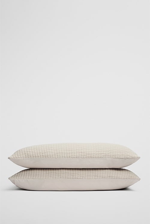 Pomona Standard Pillow Case Pair Pomona Standard Pillow Case Pair