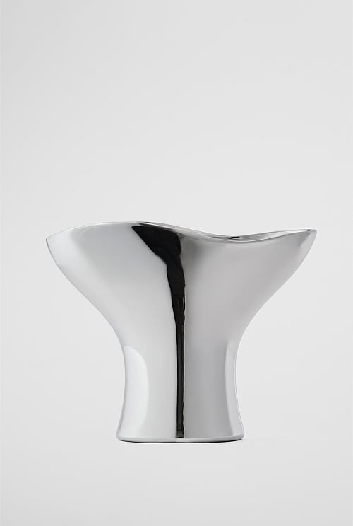 Pela Small Metallic Vase Pela Small Metallic Vase