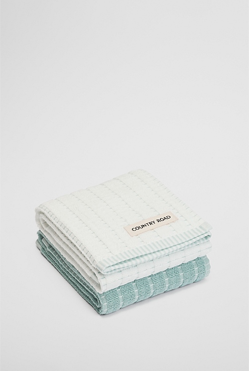 Mira Australian Cotton Tea Towel Pack of 2 Mira Australian Cotton Tea Towel Pack of 2