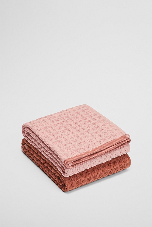 Meeka Australian Cotton Tea Towel Pack of 2 Meeka Australian Cotton Tea Towel Pack of 2