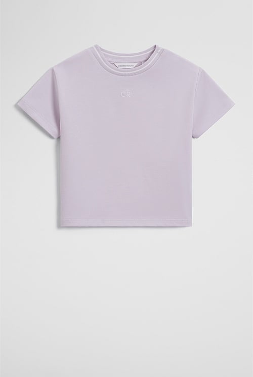 Australian Cotton Short Sleeve Boxy T-Shirt Australian Cotton Short Sleeve Boxy T-Shirt