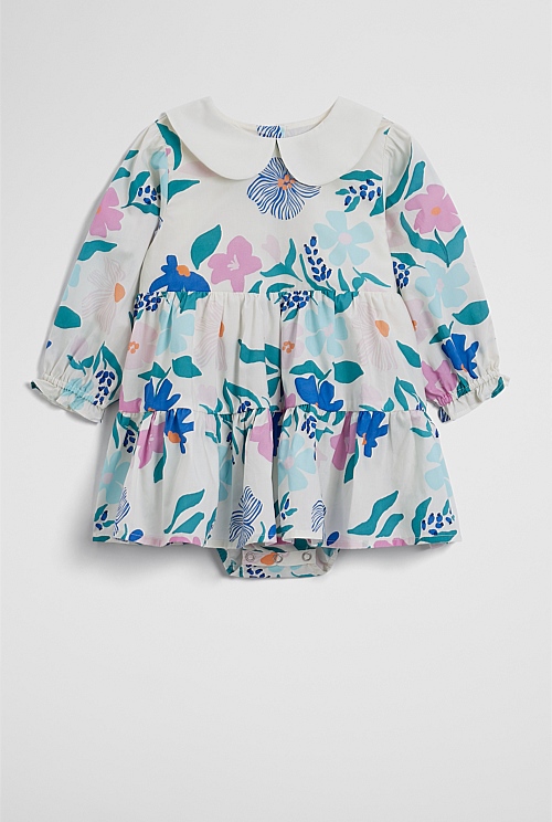 Long Sleeve Collar Romper Dress Long Sleeve Collar Romper Dress