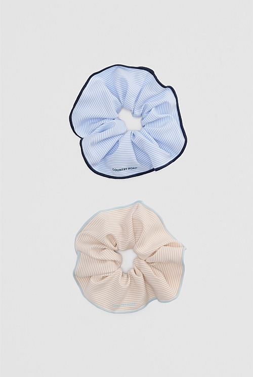 Stripe Scrunchie Pack of 2 Stripe Scrunchie Pack of 2