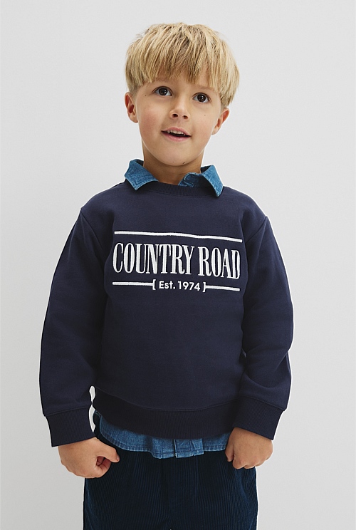 Australian Cotton Relaxed Heritage Sweat Australian Cotton Relaxed Heritage Sweat