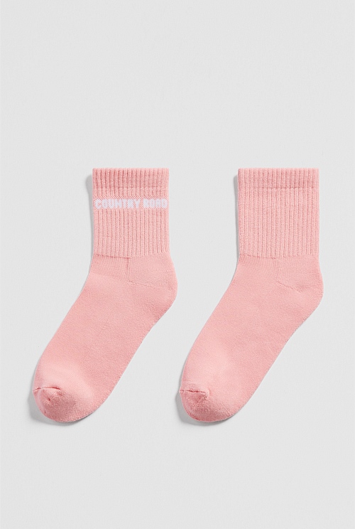Australian Cotton Blend CR Sport Quarter Crew Sock Australian Cotton Blend CR Sport Quarter Crew Sock