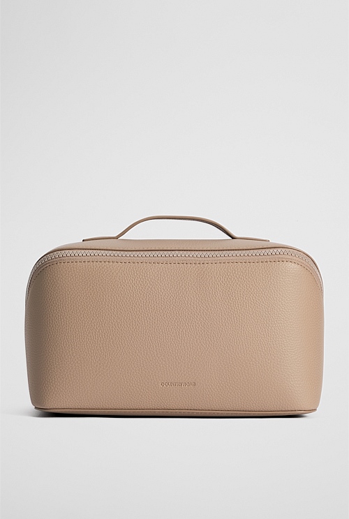 Branded Detail Large Convertible Cosmetic Case Branded Detail Large Convertible Cosmetic Case