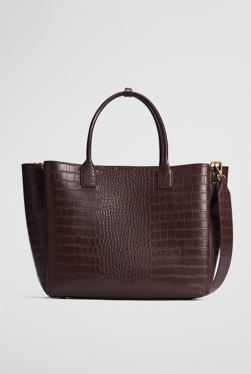 Panelled Work Tote Panelled Work Tote