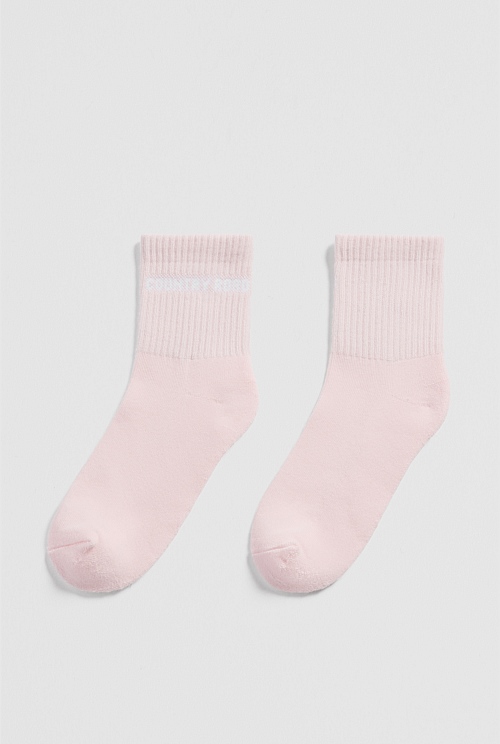 Australian Cotton Blend CR Sport Quarter Crew Sock Australian Cotton Blend CR Sport Quarter Crew Sock