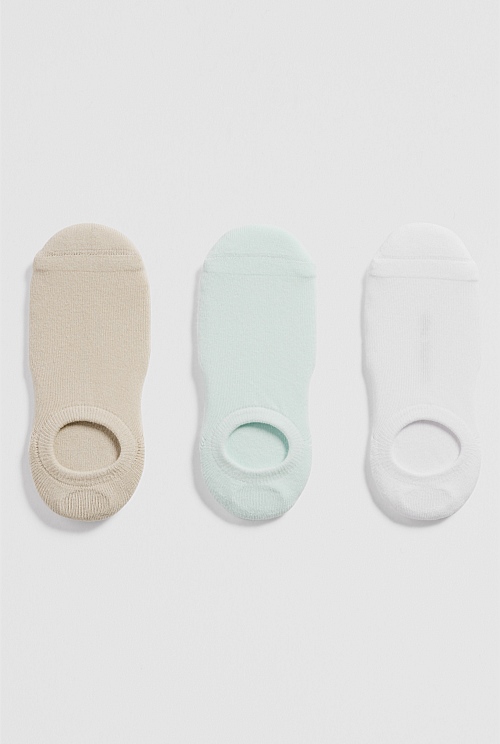 Australian Cotton Blend Cushion Sock Pack of 3 Australian Cotton Blend Cushion Sock Pack of 3